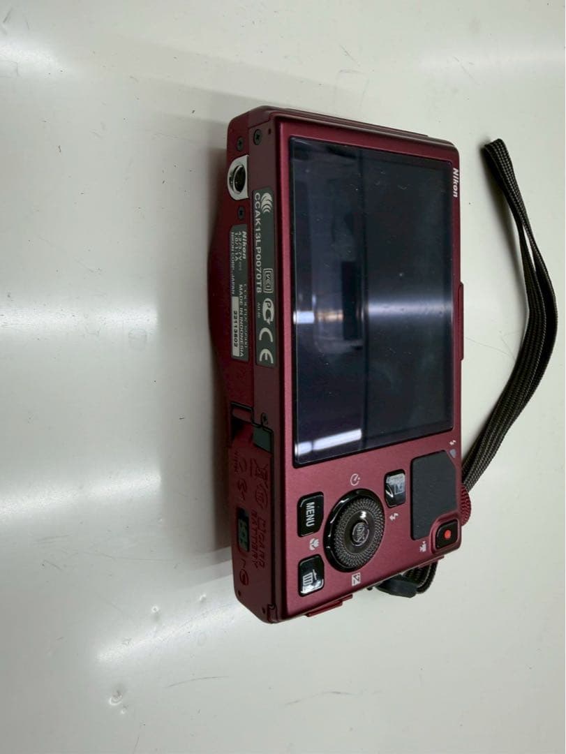 Nikon COOLPIX S9500 レッド 箱付 動作未確認　デジタルカメラ