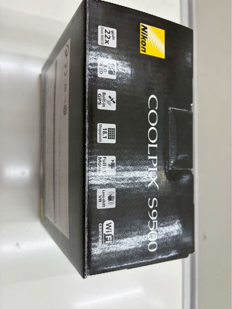 Nikon COOLPIX S9500 レッド 箱付 動作未確認　デジタルカメラ