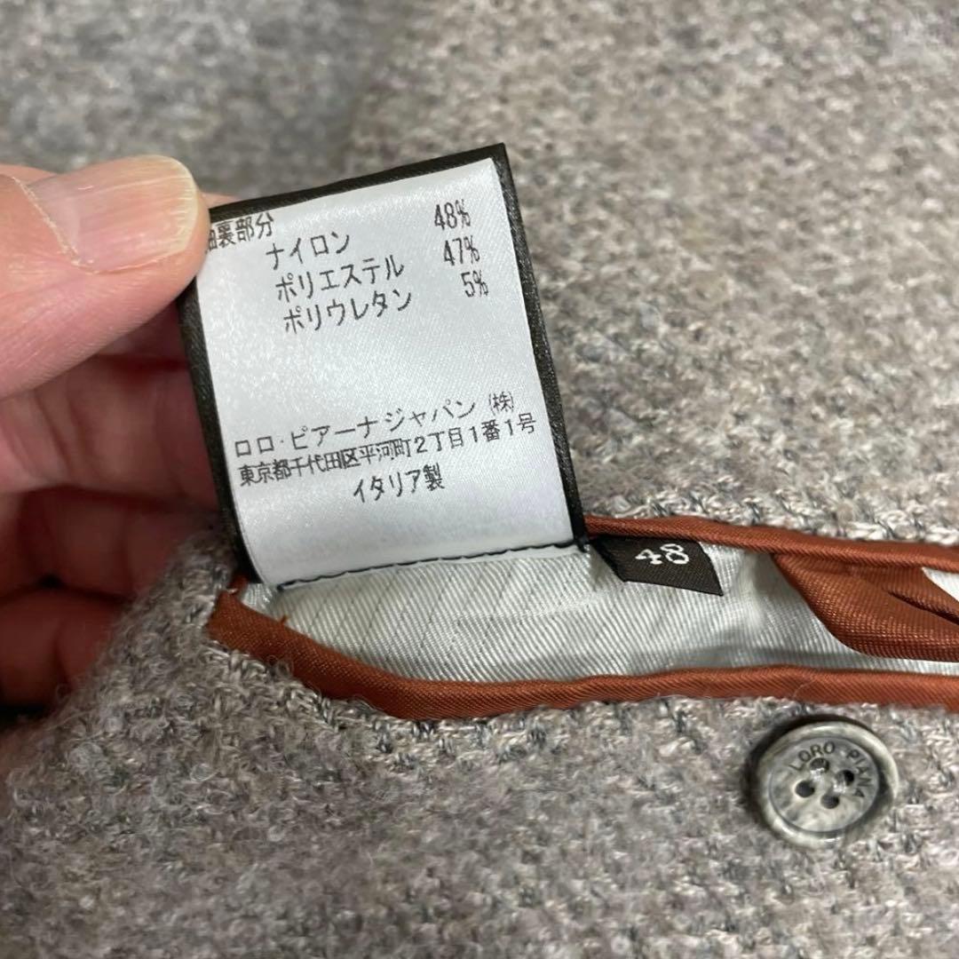 ミツ Loro Piana ロロピアーナ テーラードジャケット