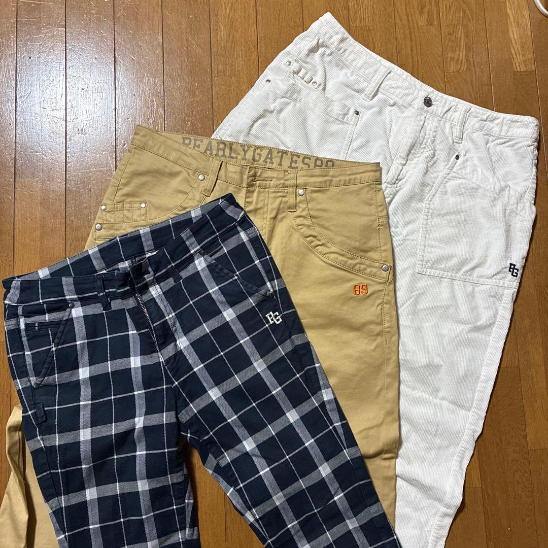 aiko87mayomayo様　PEARLY GATESパンツ　3点セット