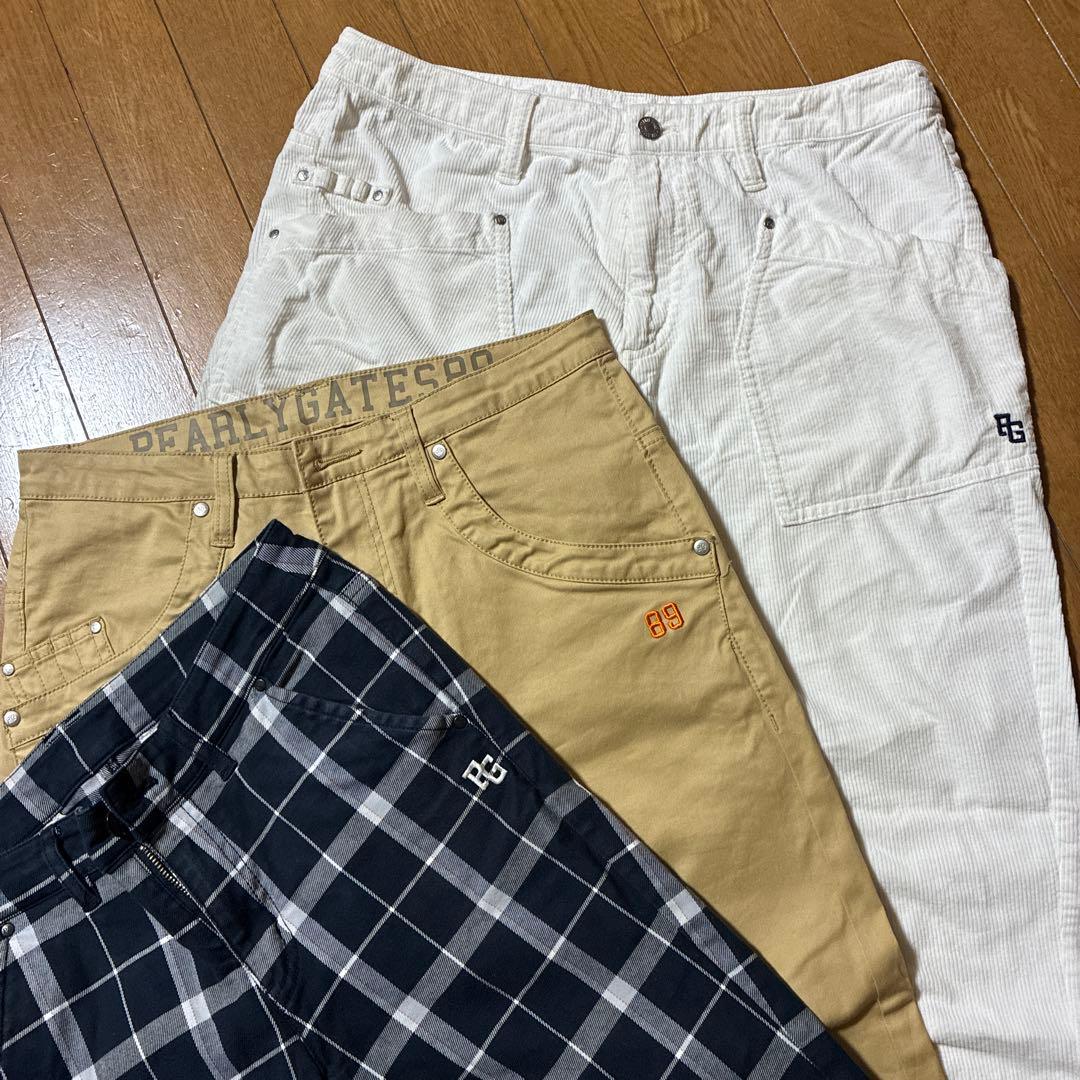 aiko87mayomayo様　PEARLY GATESパンツ　3点セット