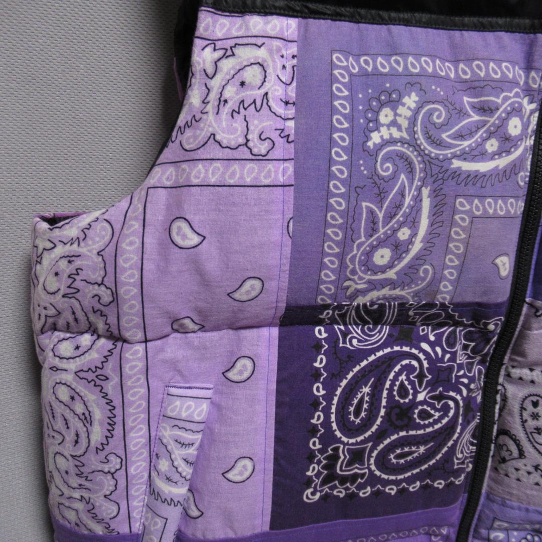 Miyagi Hidetaka Down Vest バンダナ ダウンベスト