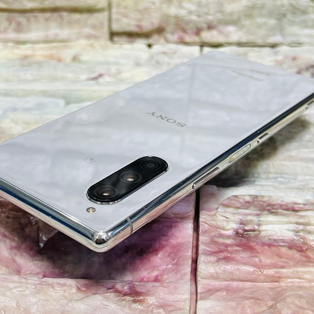 訳あり SIMフリー Xperia 5 64GB グレー 電池良好