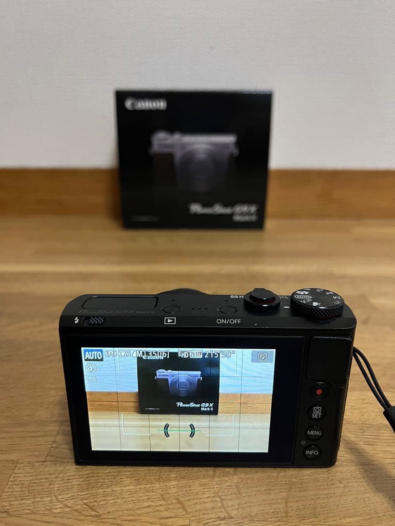 Canon PowerShot G9X Mark II ブラック デジカメ 美品