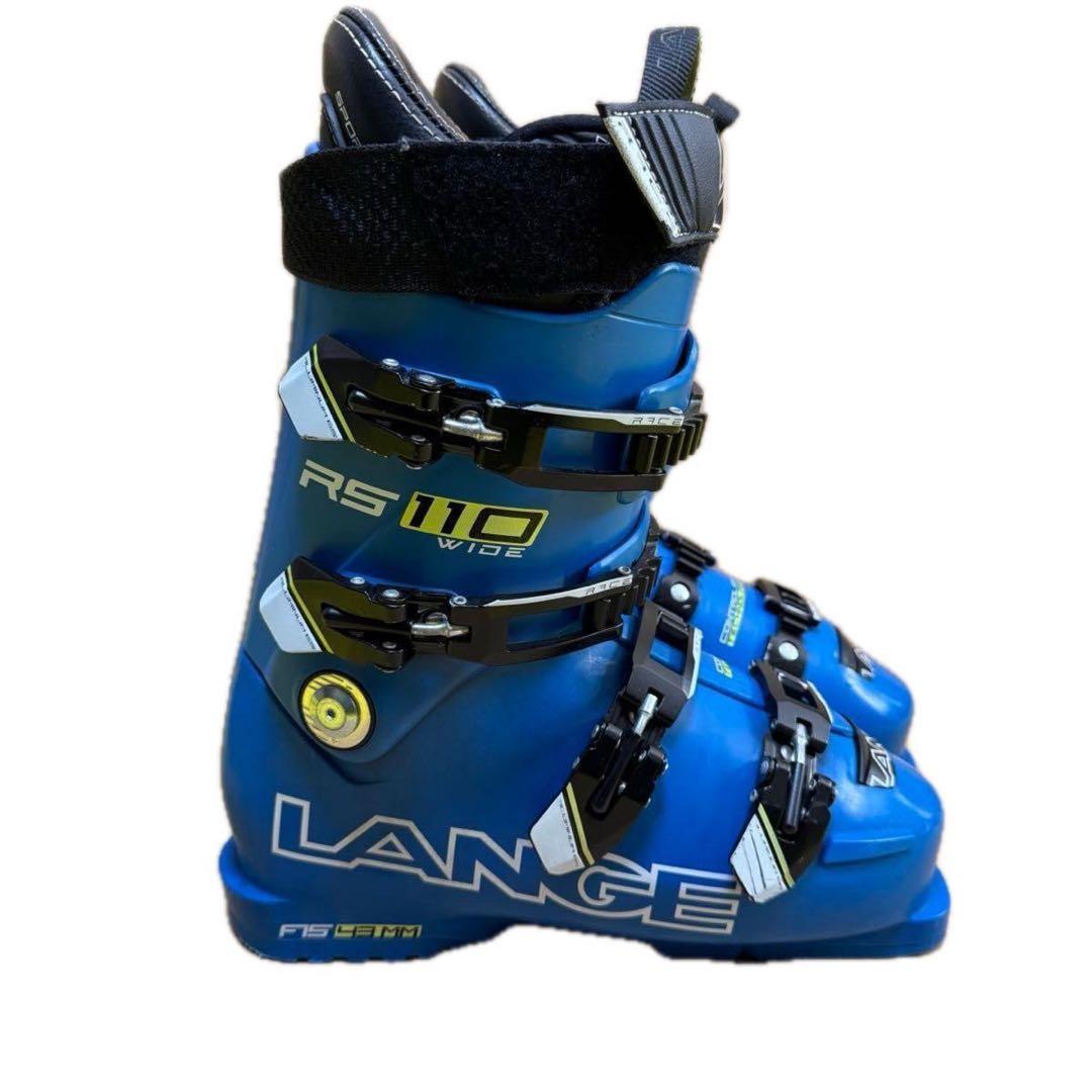 美品 LANGE スキーブーツ RS 110 WIDE 25.5cm 296mm