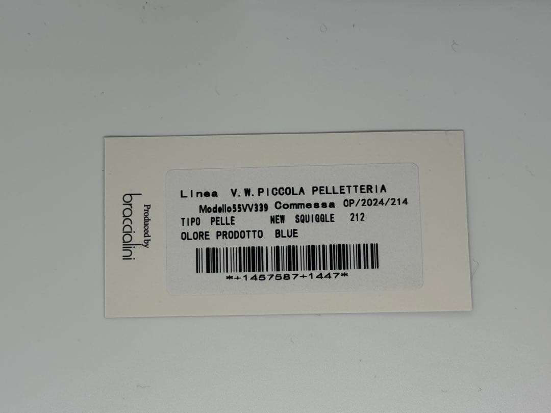 【新品未使用】Vivienne Westwood ネイビー 長財布