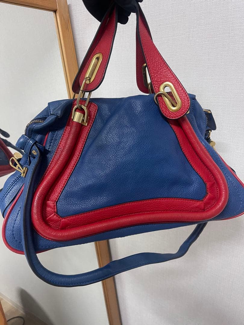 美品 Chloe クロエ パラティショルダーハンドバッグ 2way特別期間限定品