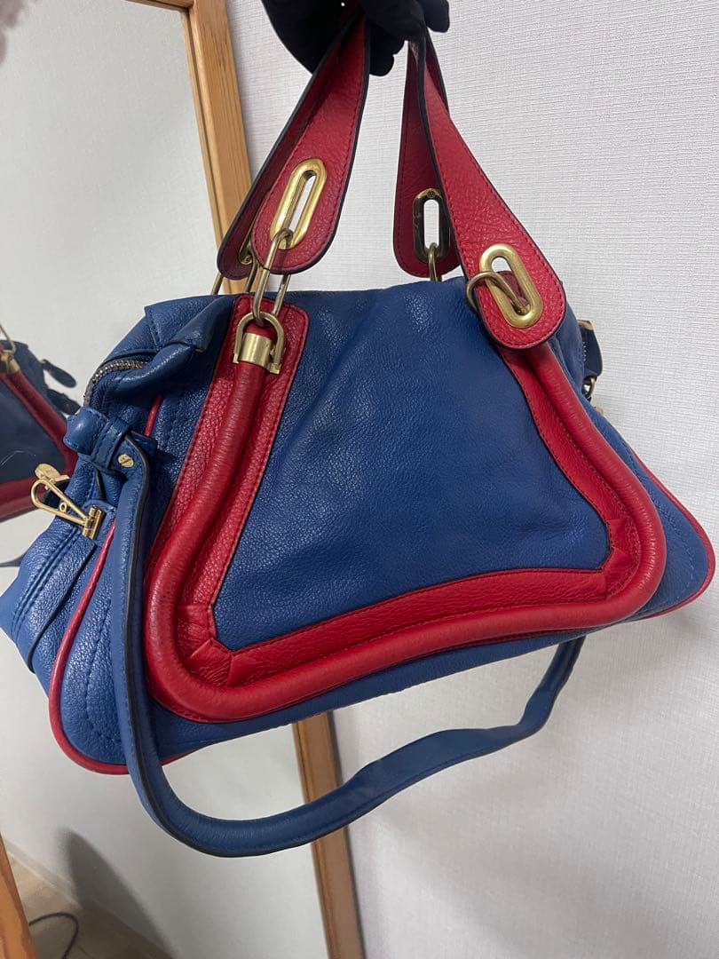 美品 Chloe クロエ パラティショルダーハンドバッグ 2way特別期間限定品