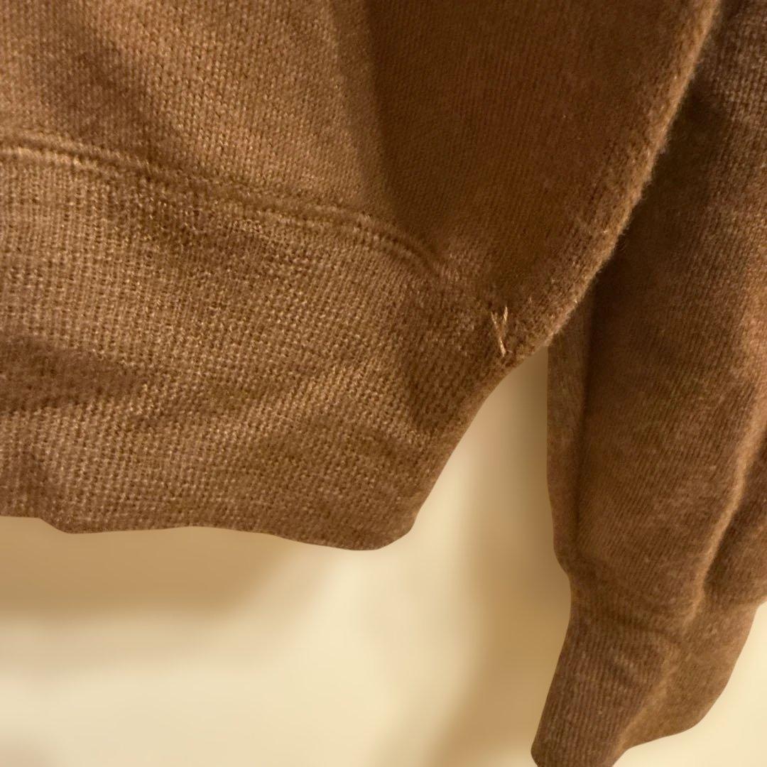 BODHI ボーディ カシミヤ100% ニットセーター ブラウン サイズ1