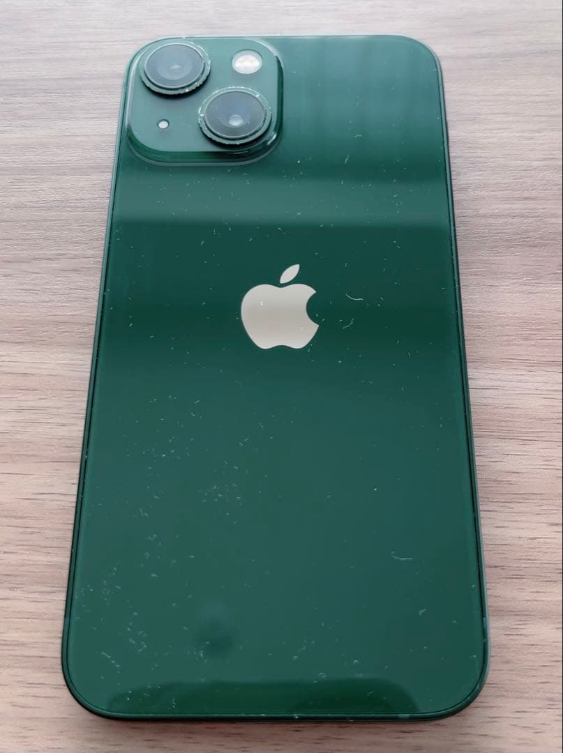 Apple iPhone 13 mini グリーン 本体 ケース付き　スマホ