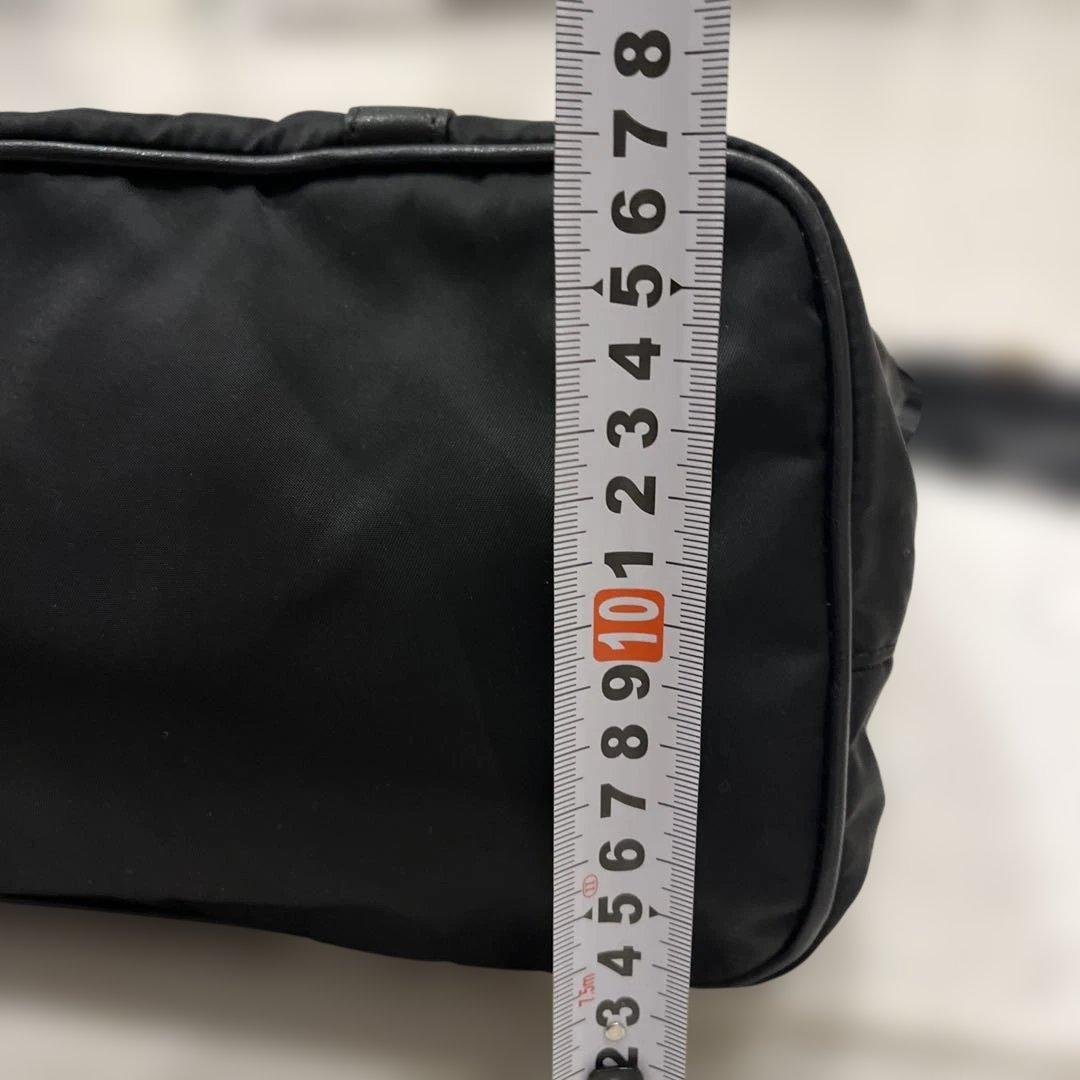 PRADA ブラック ナイロン トートバッグ