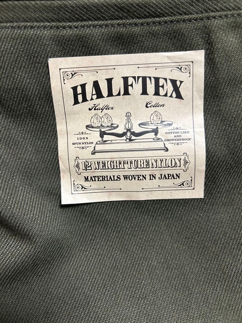 HALFTEX チノパン オリーブ色ナイジェルケーボン　ホスピタルパンツ