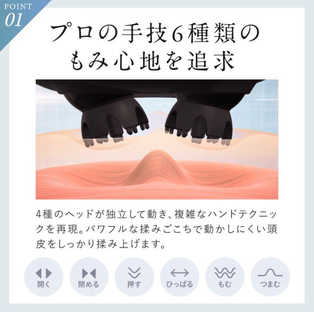 新品未開封 保証付き NIPLUX EMS HEAD SPA PREMIUM