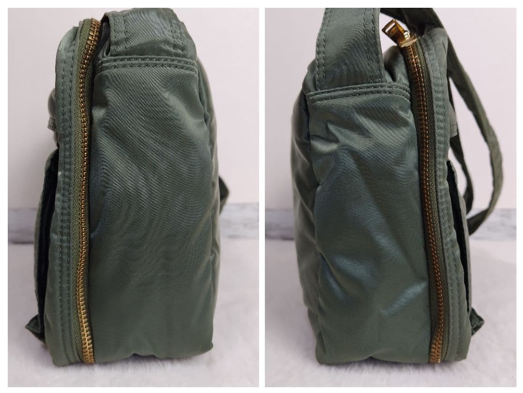 ✨極美品✨ 現行タグPORTER ショルダーバッグ　タンカーセージグリーン