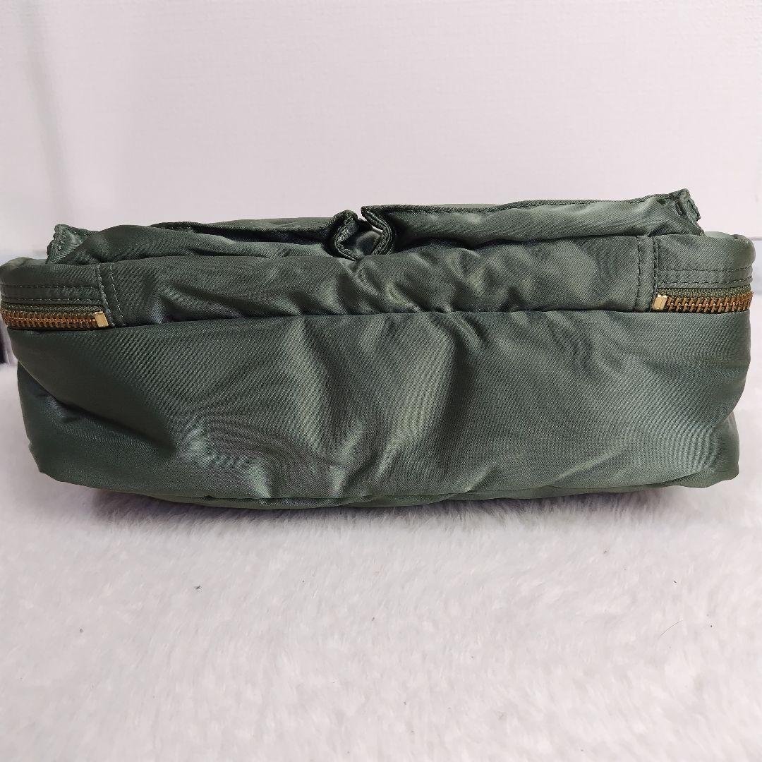 ✨極美品✨ 現行タグPORTER ショルダーバッグ　タンカーセージグリーン
