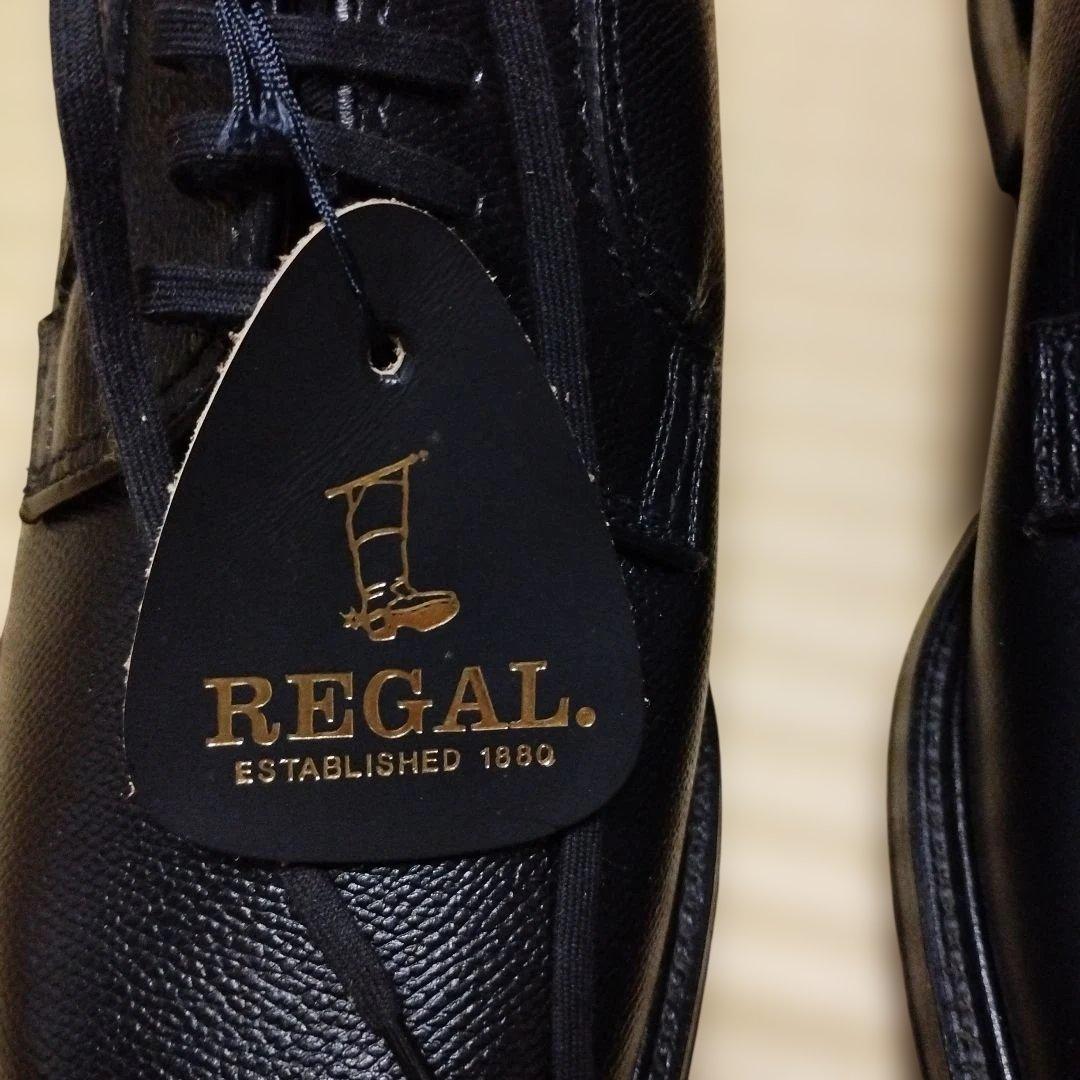 REGAL ブラック ドレスシューズ