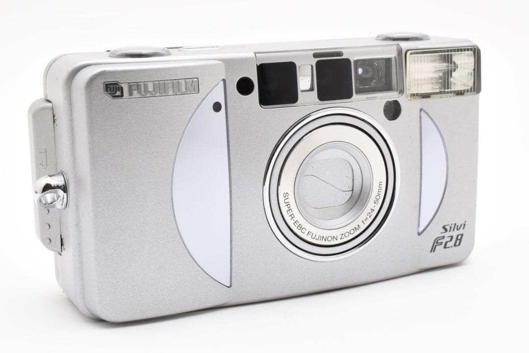 フジフィルム FUJIFILM Silvi F2.8 コンパクトフィルムカメラ