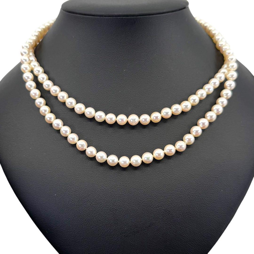 【極上】タサキ　ロング　アコヤ　パール　真珠　ネックレス