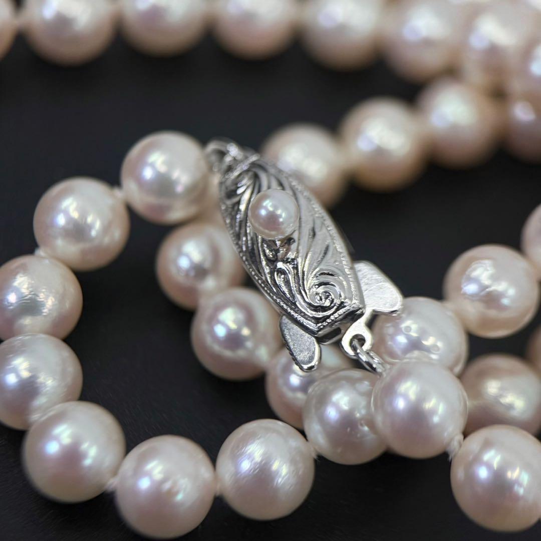 【極上】タサキ　ロング　アコヤ　パール　真珠　ネックレス