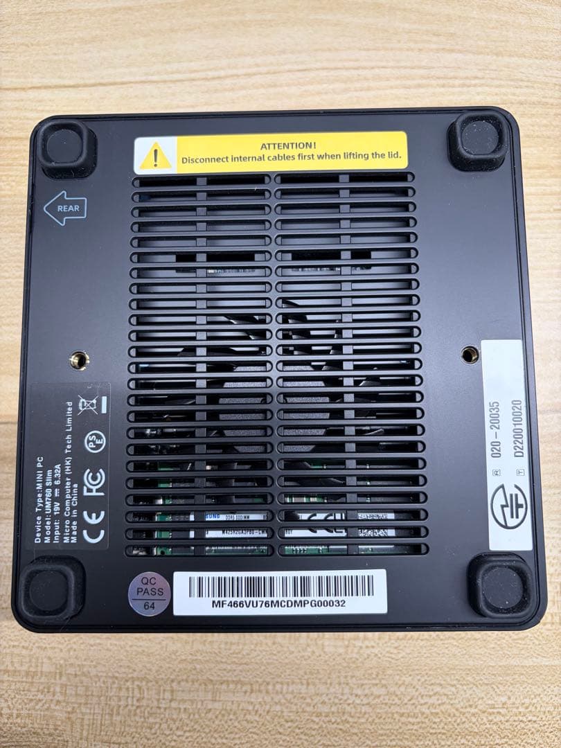 MINISFORUM UM760 Slim メモリ32GB /Win11Pro