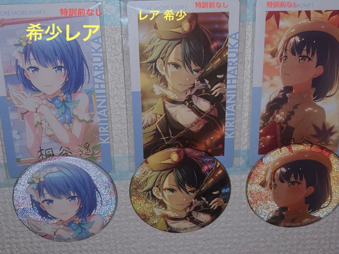 桐谷遥 全て 箔押し レア エピカ 缶バッジ バースデー ヴァイスシュヴァルツ