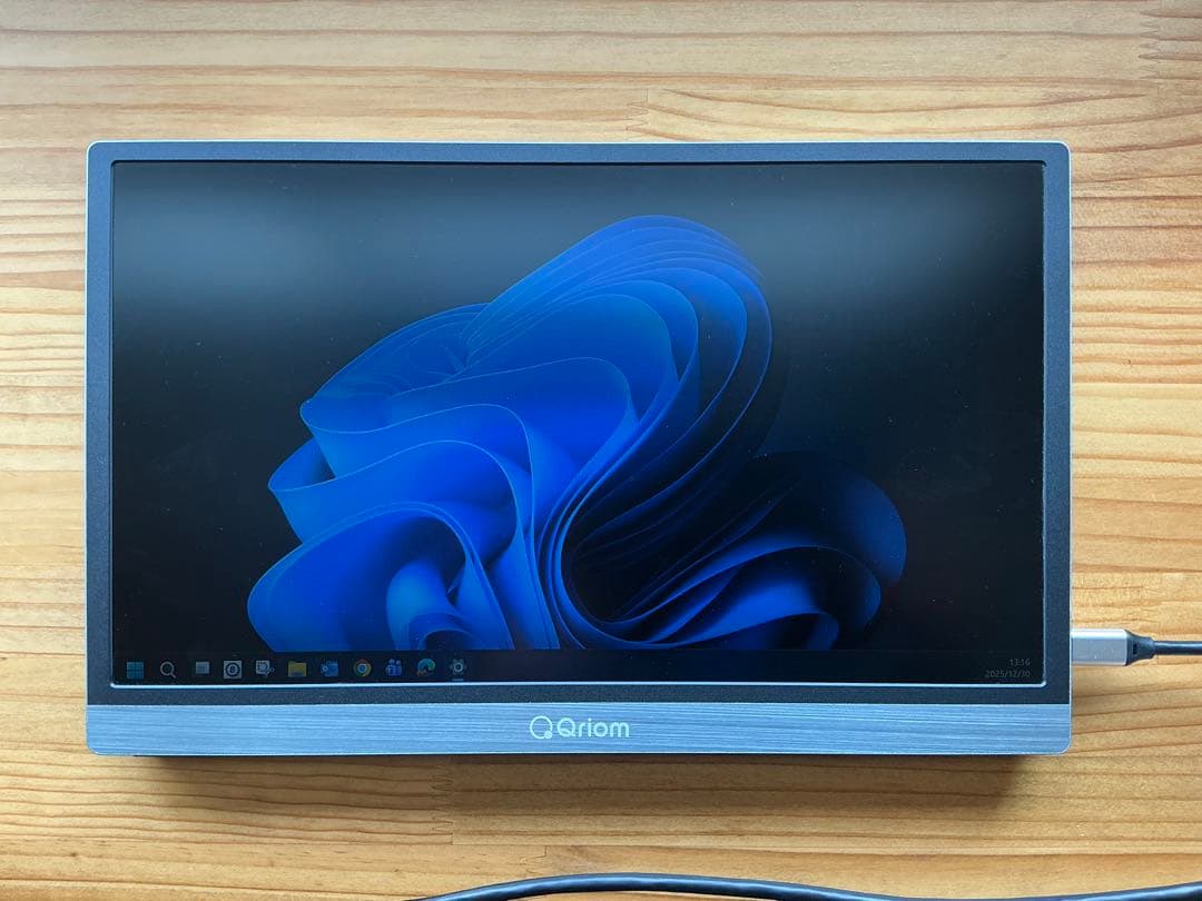 山善Qriom QMM-133 13.3インチ モバイルモニター　美品