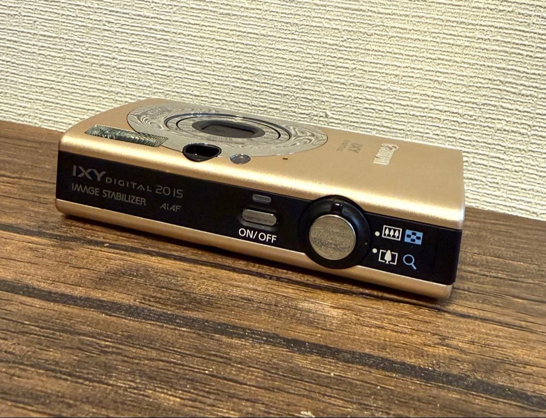 Canon IXY Digital 201S ゴールド