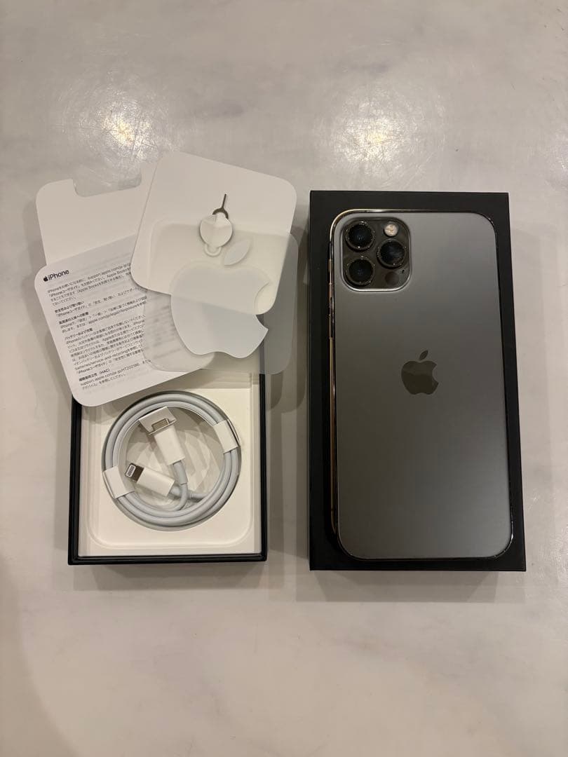 【ラピッド】Apple iPhone 12 Pro 128GBグラファイト