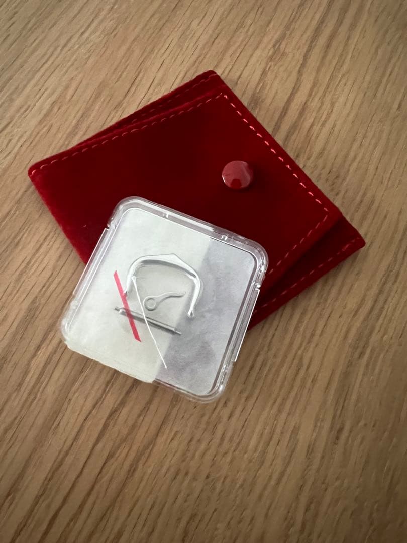 カルティエ　純正尾錠 シルバーカラー　14mm