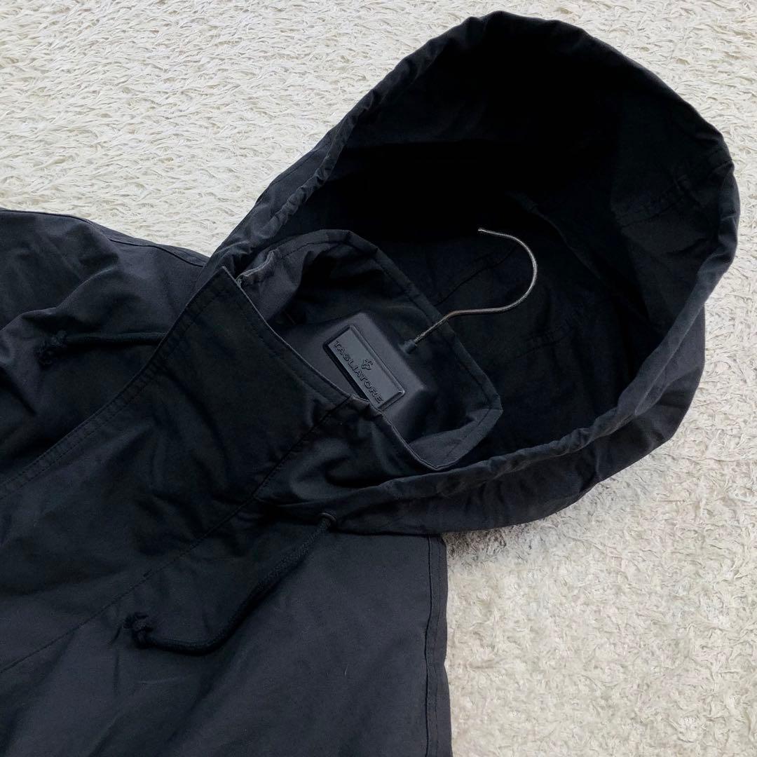 MHL モッズコート フード収納可 ライナー着脱可 Lサイズ ヴィンテージ加工