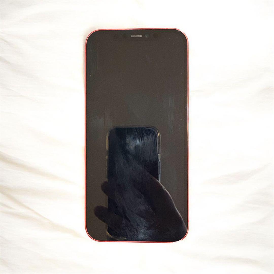 【傷少ない】iPhone 12 PRODUCT RED