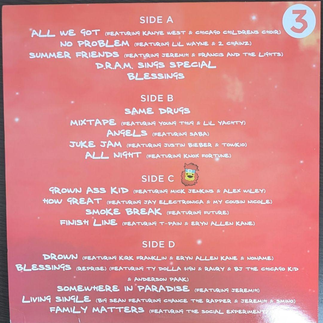 新品 Chance The Rapper Coloring Book レコード