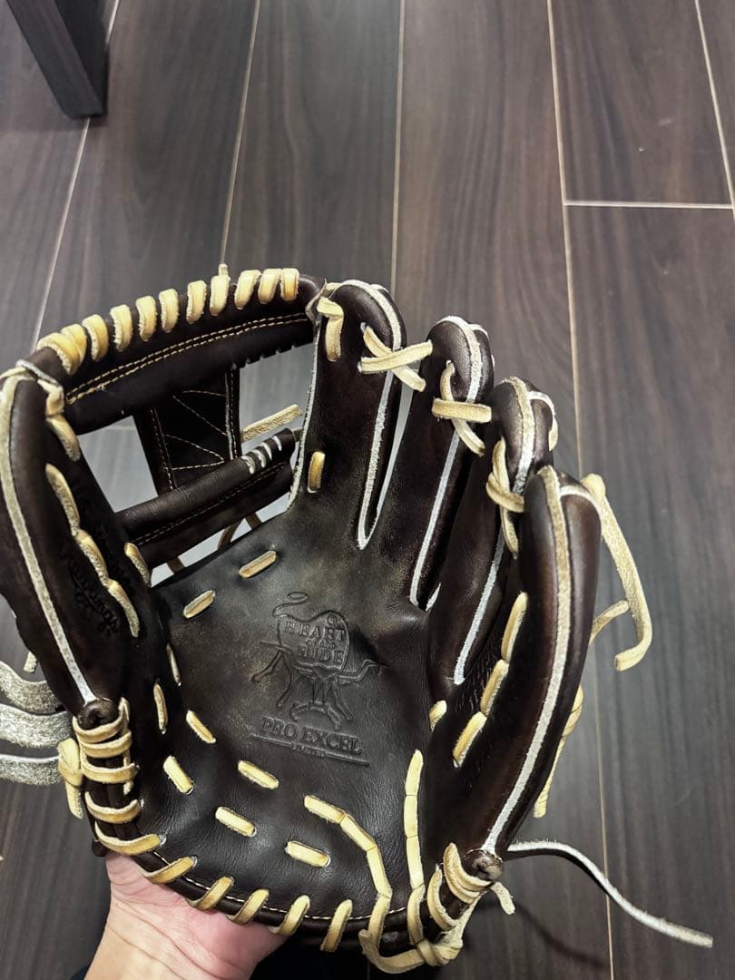 Rawlings ローリングス　軟式グローブ 黒/ベージュ