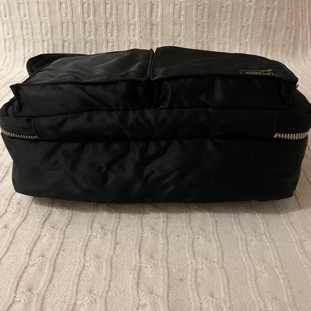 【美品✨】PORTER ポーター タンカー 2層 ショルダーバッグ ブラックXL