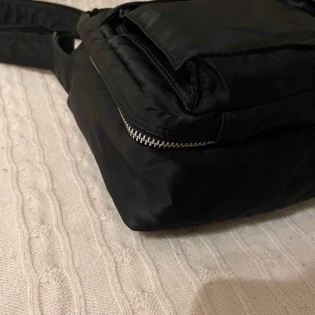 【美品✨】PORTER ポーター タンカー 2層 ショルダーバッグ ブラックXL