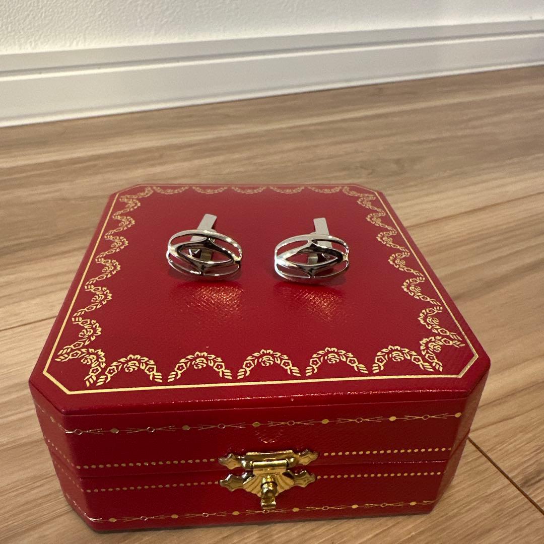 Cartier カフリンクス シルバー 新品未使用品