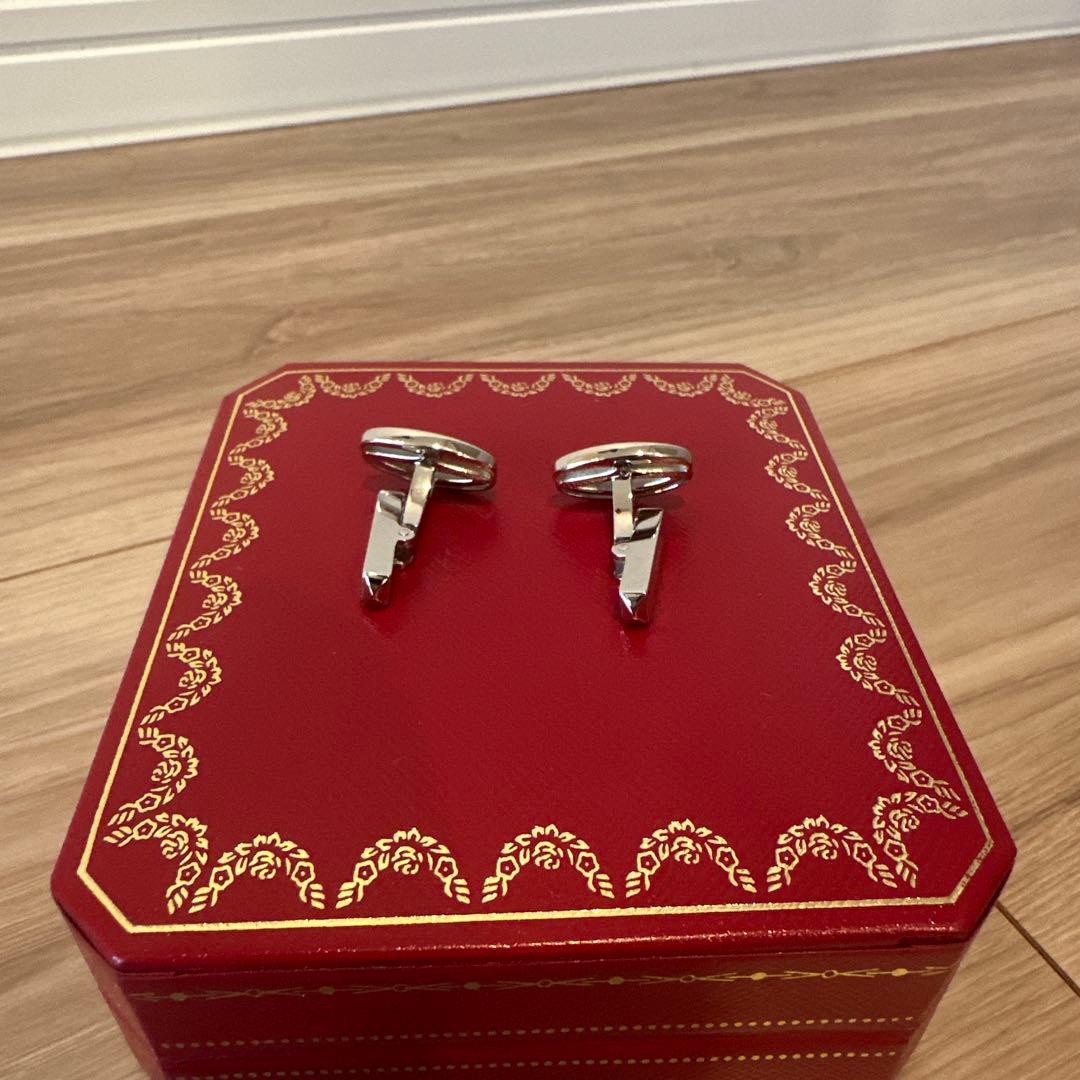 Cartier カフリンクス シルバー 新品未使用品