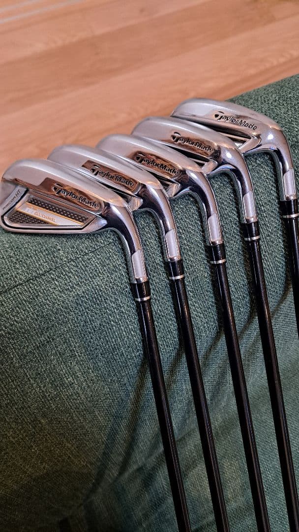 TaylorMade Mグローレアイアン（2018）5本カーボンRシャフト