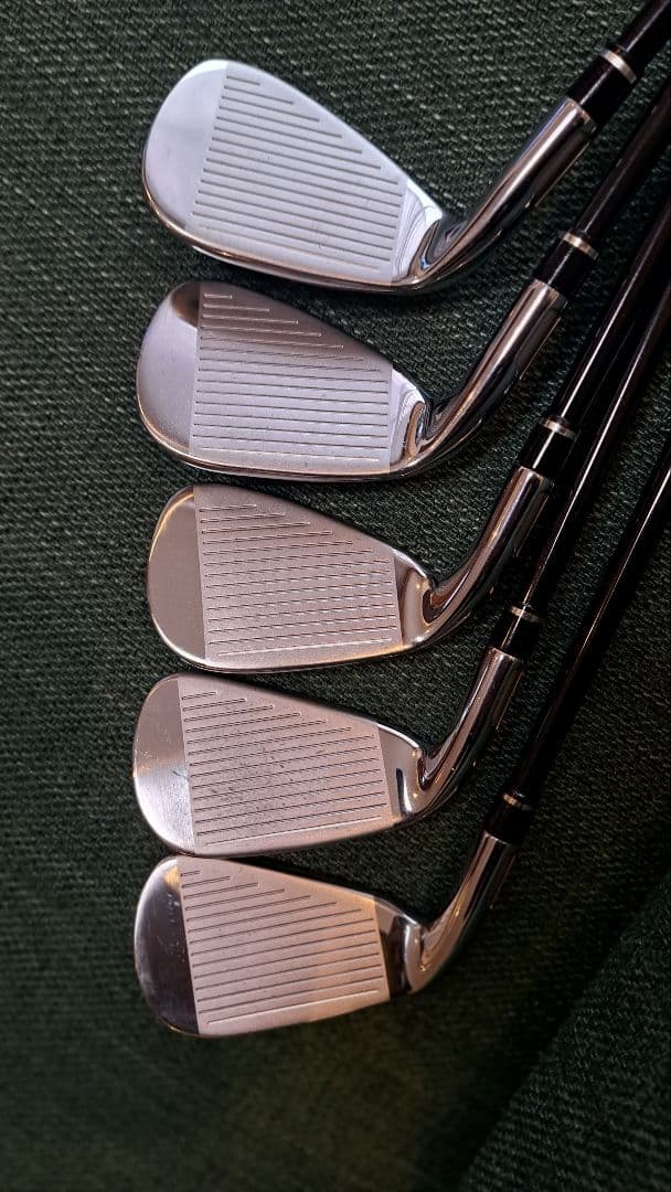 TaylorMade Mグローレアイアン（2018）5本カーボンRシャフト