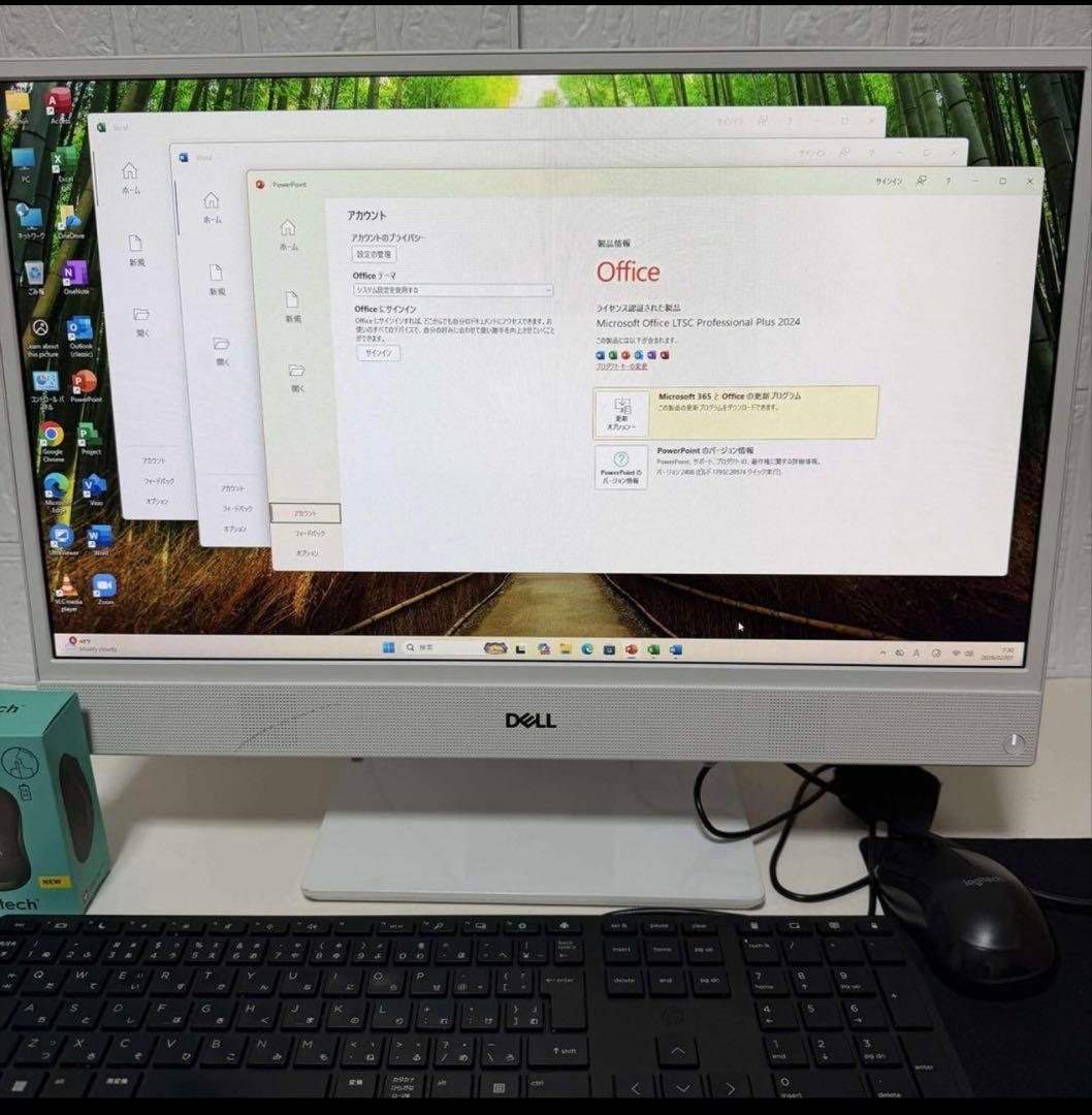 Windows11 オフィス付き　FHD画面　DELLデスクトップノートPC