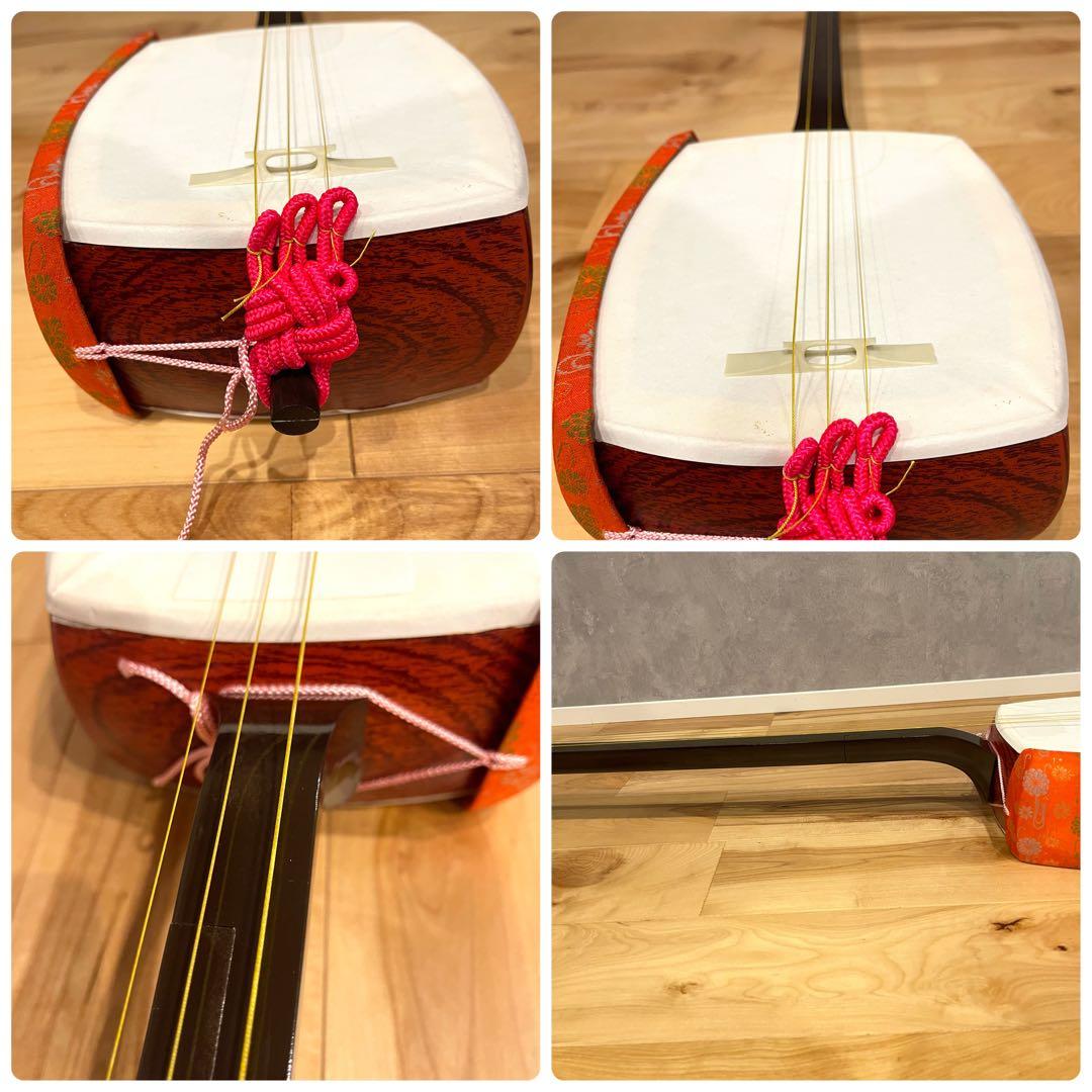 三味線　ハードケース付 小物付 和楽器セット