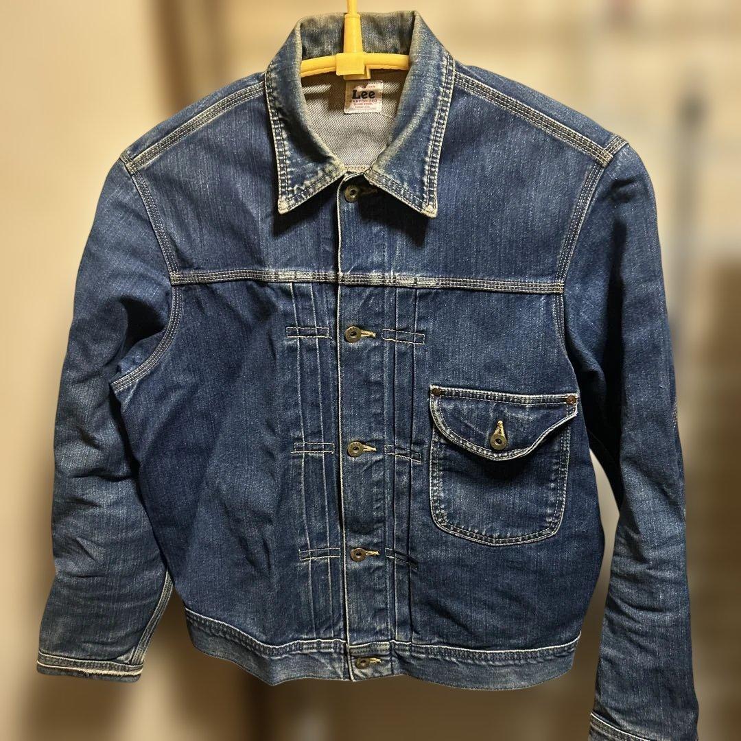 Lee 1st 白タグ 旧モデル復刻デニムJKT D-TK9228 Lサイズ？