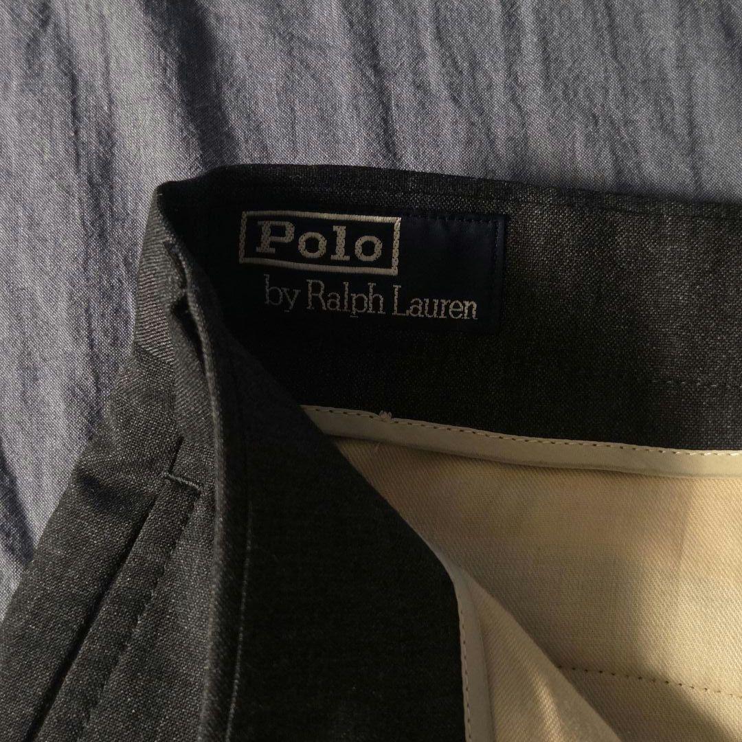 90s Polo by Ralph Lauren ワイドタックスラックス 76