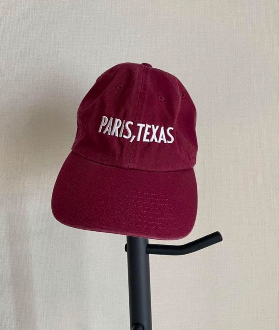 Paris,Texas キャップ　バーガンディ 金子恵治 新品