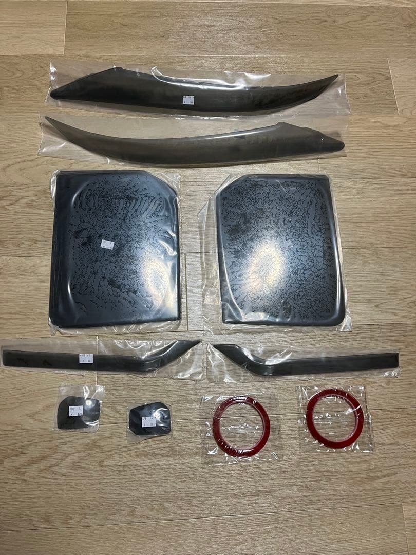 デリカd5後期ブライツ、スモークライトカバー新品未使用！