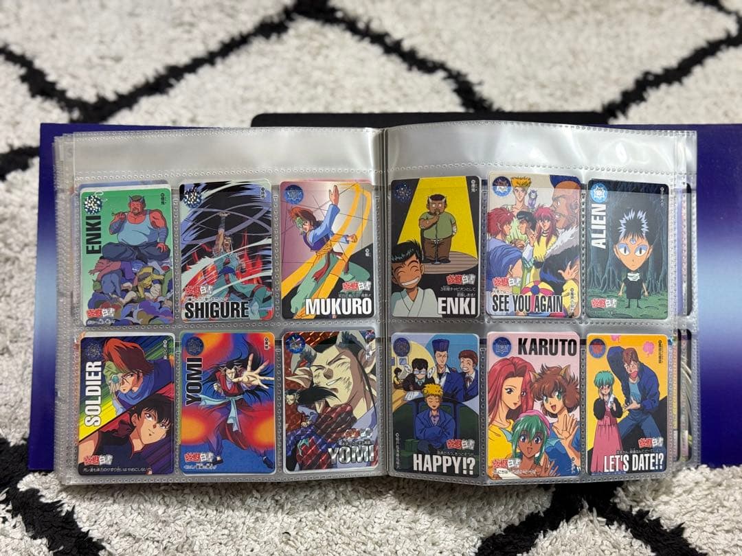 幽遊白書 トレーディングカード まとめ210枚以上