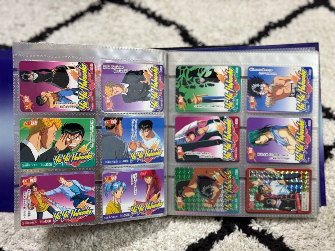 幽遊白書 トレーディングカード まとめ210枚以上