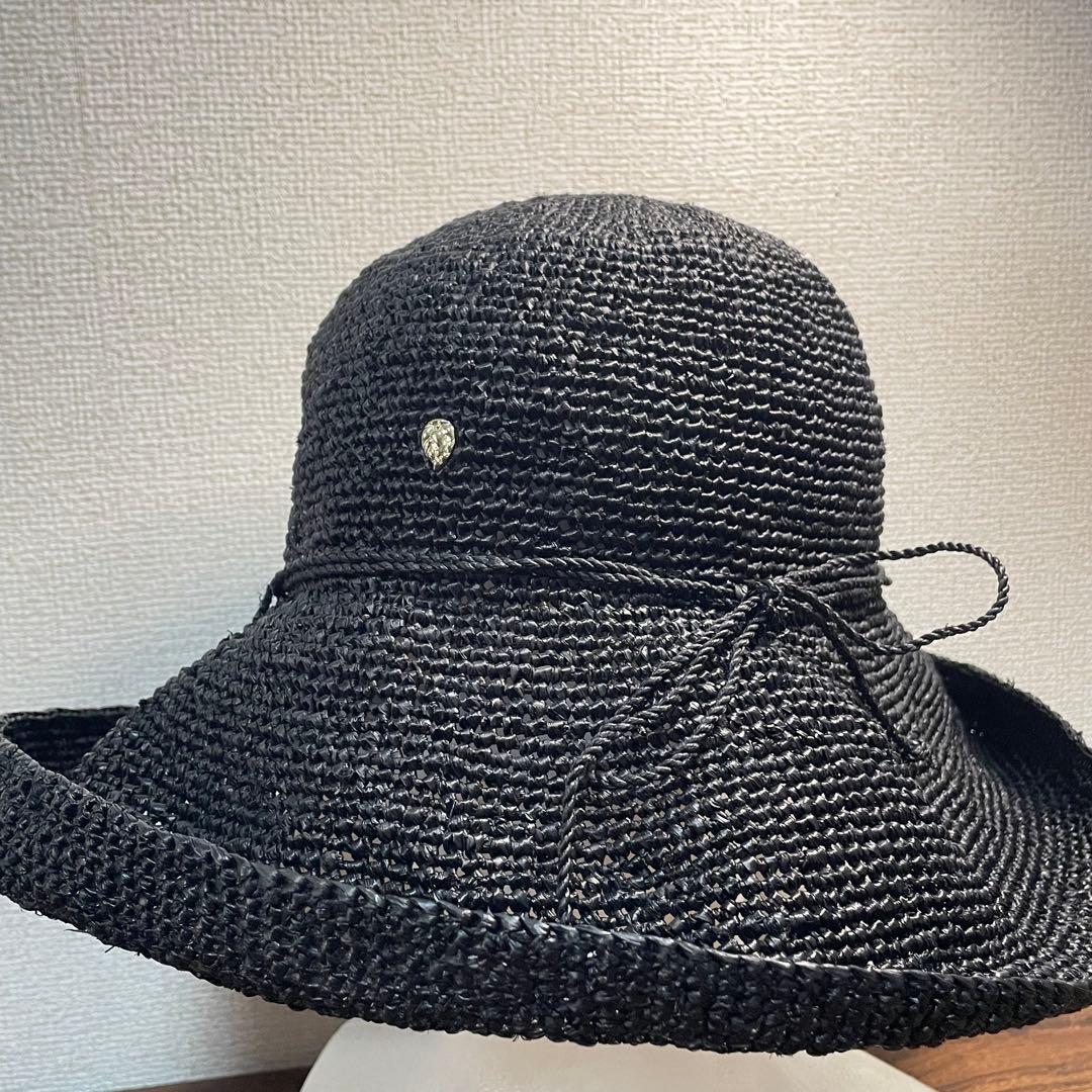 HELEN KAMINSKI ストローハット 麦わら帽子 ラフィア つばひろ 夏