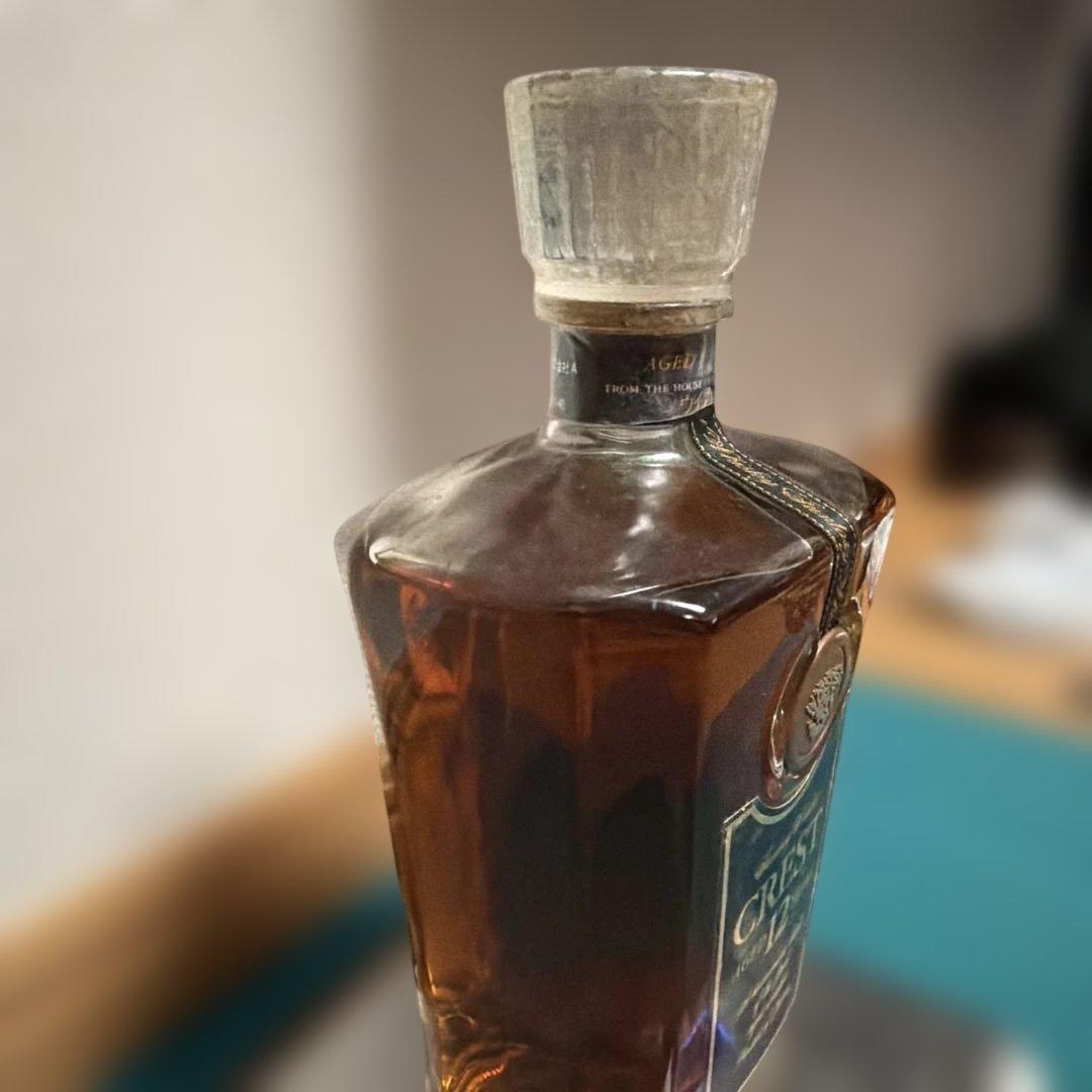 サントリー ウイスキー CREST クレスト 12年　デキャンター　SCD01