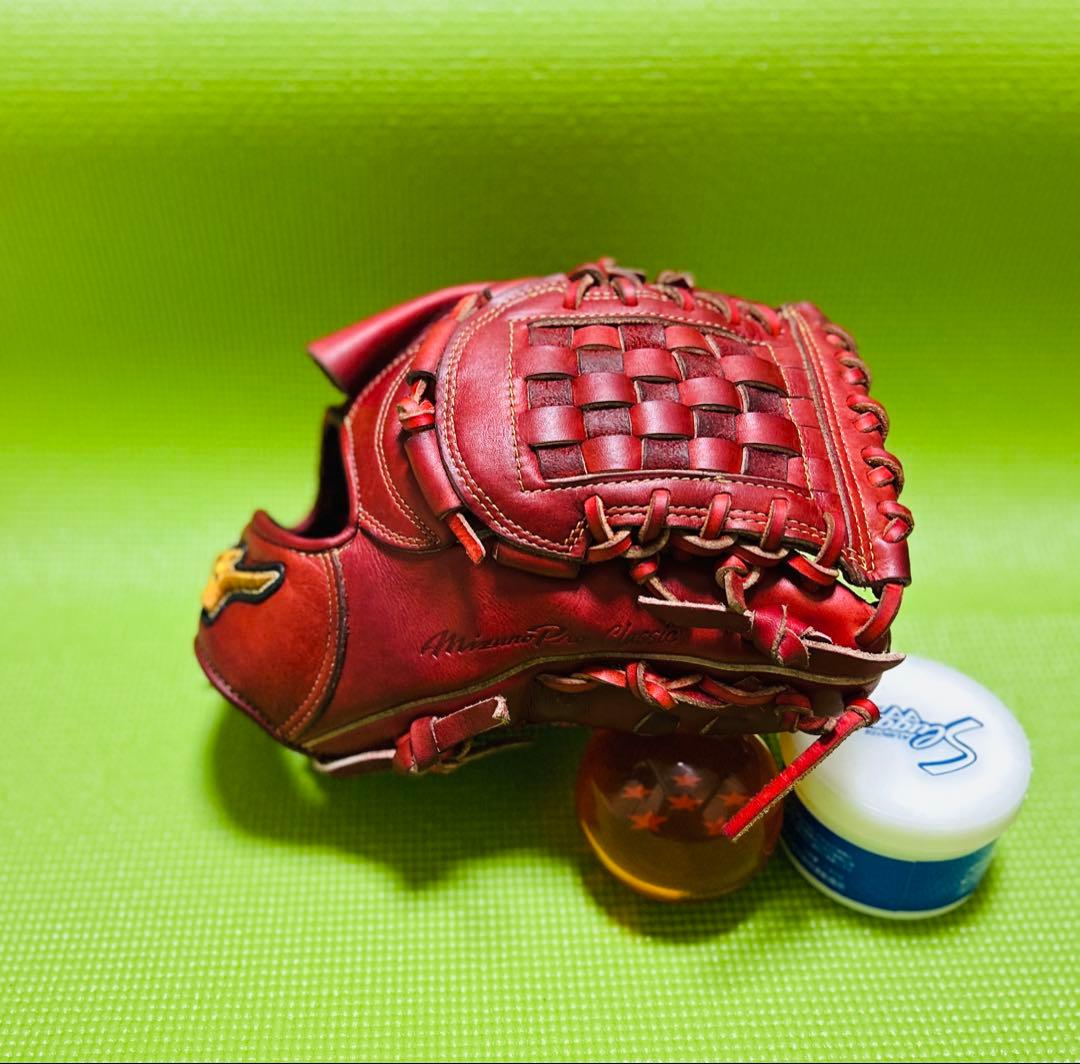 美品　硬式　ミズノプロ　クラッシック　限定カラー　投手